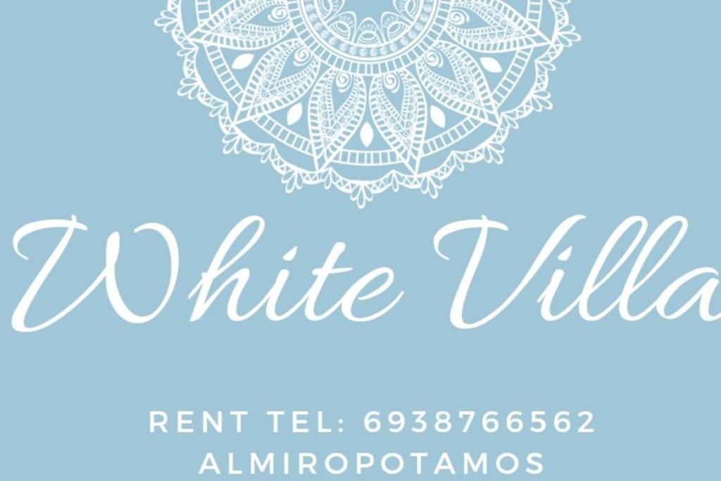 White Villa In Olive Trees And Seaview To Panagia Almiropótamos Exteriör bild